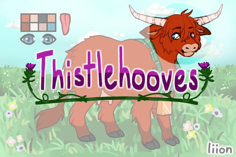 Thistlehooves | Cow Adoptables (hiatus)