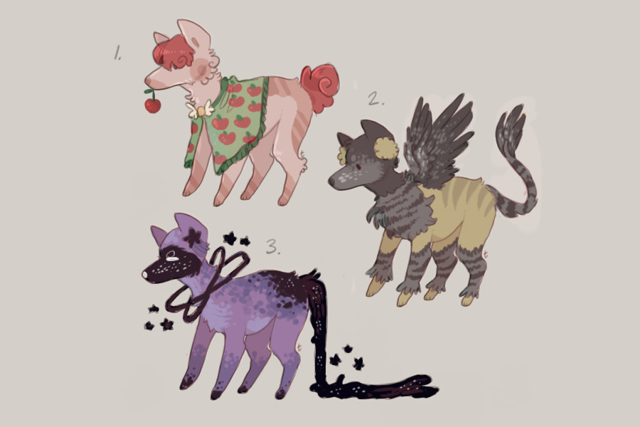 Teeny adopts (closed)