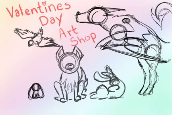 Valentines Day Art Shop (pwyw)