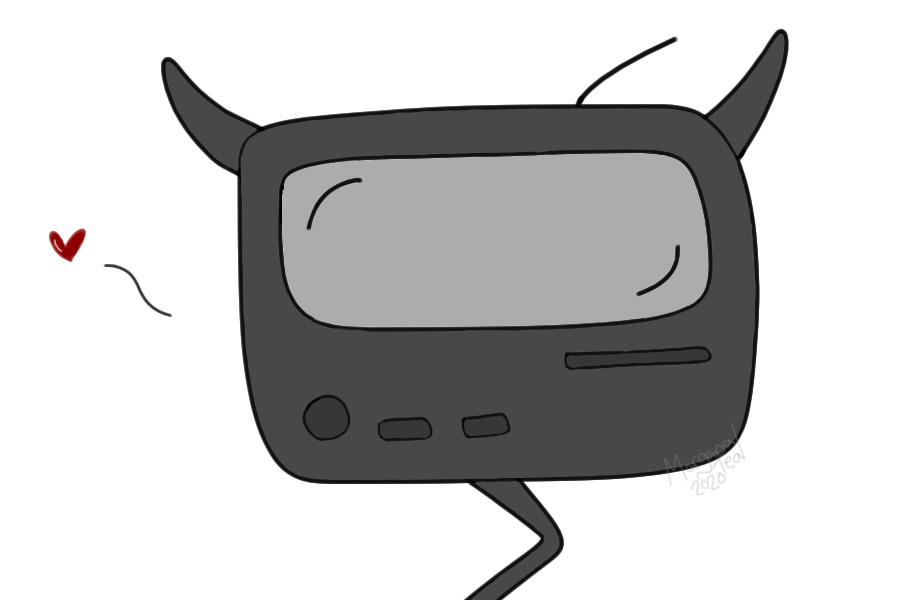 Electronic tv-head thing