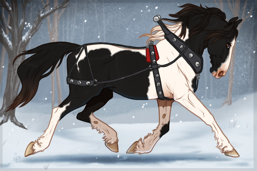 Holiday Sleighbreds - Custom for Eleya