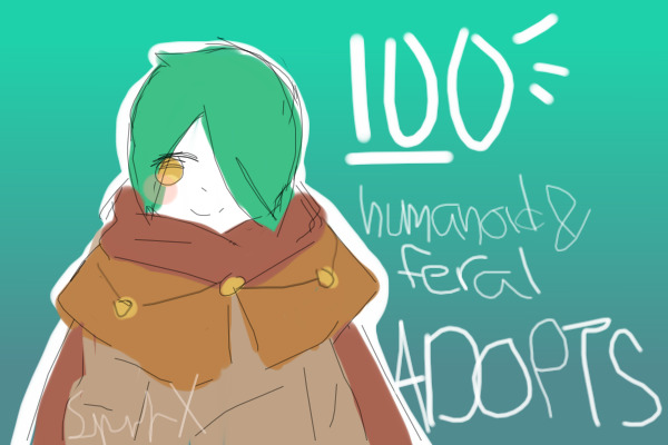 100 Adopts - Human & Feral [CHALLENGE]
