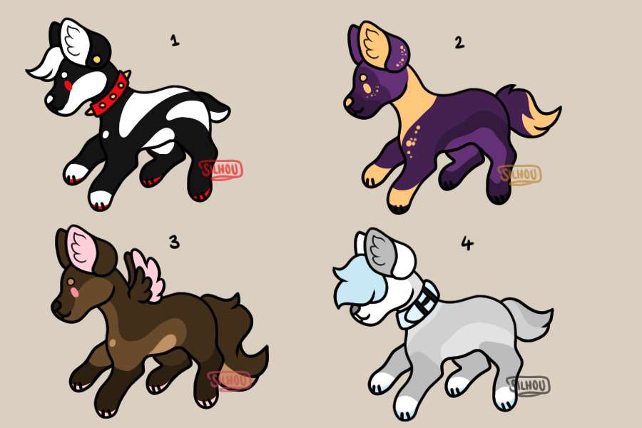 Canine Adopts #5 (2/4 OPEN)