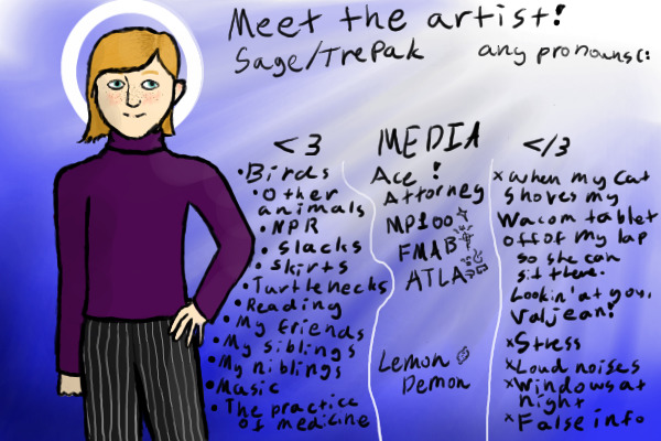 Meet the artist: Me!