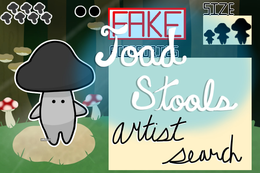🍄 Toad stools 🌱 ARTIST SEARCH