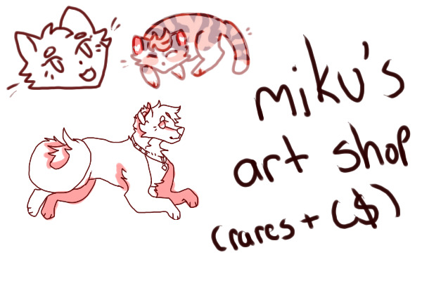 miku's art shop (open)