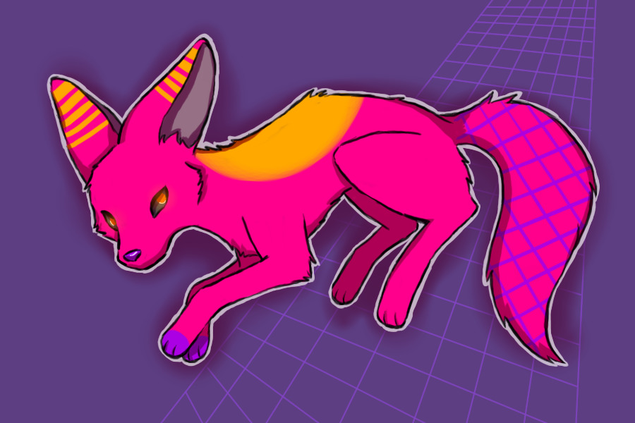 The 80s Synth fox fo today