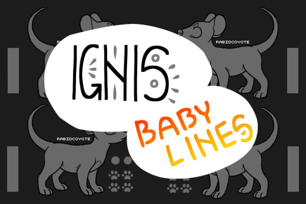 IGNIS Kit Lines - DO NOT POST YET, PLEASE!