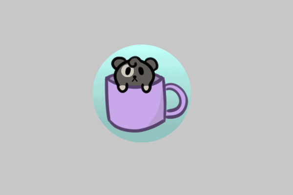Hamster in a cup