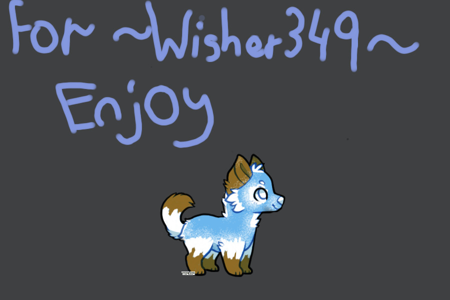 Wolfy Adopt For ~Wisher349~