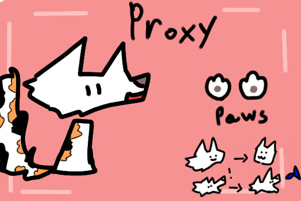 My oc reference sheet.