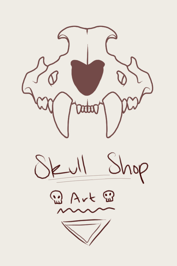 Skull Art shop!