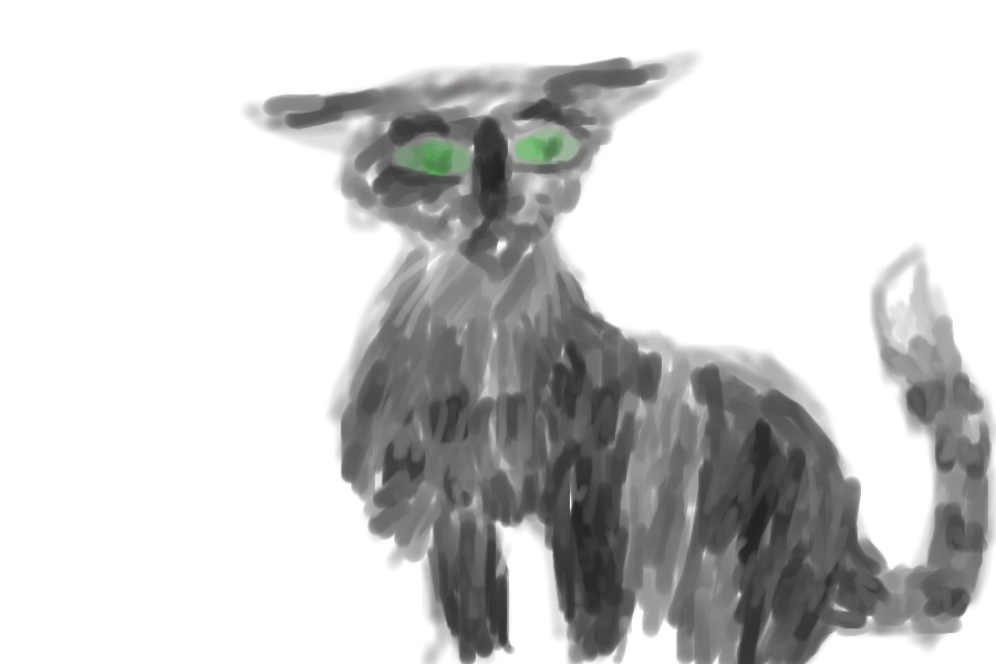 Ravenpaw from Warrior Cats by me
