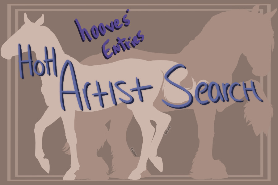 HoH Artist Entries