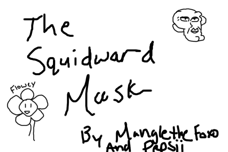 The squidward mask