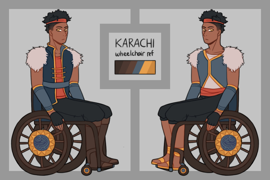 karachi alves / wheelchair reference