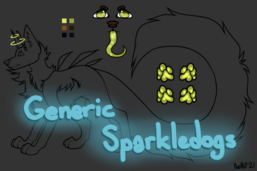 generic sparkledogs artist search!
