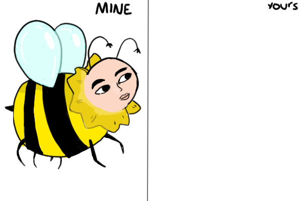 mine vs yours bee