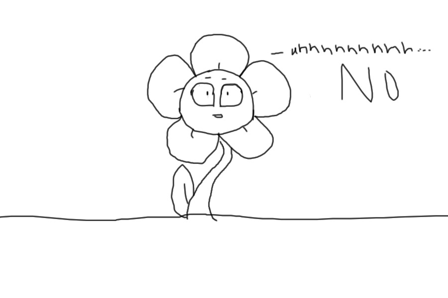 Flowey answers a question