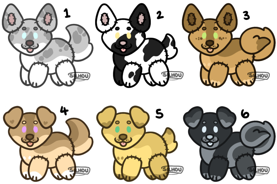 plush puppies (selling offsite)