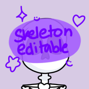 Skeleton editable