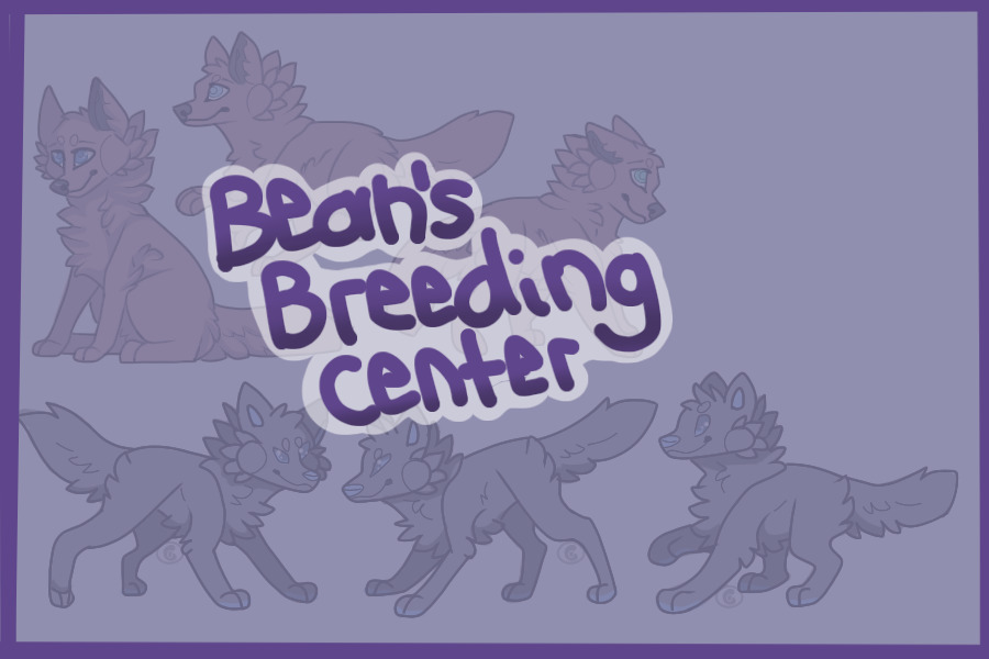 Bean's Breeding Center- Open