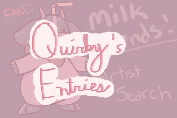 Milk Friends Artist Search Entries