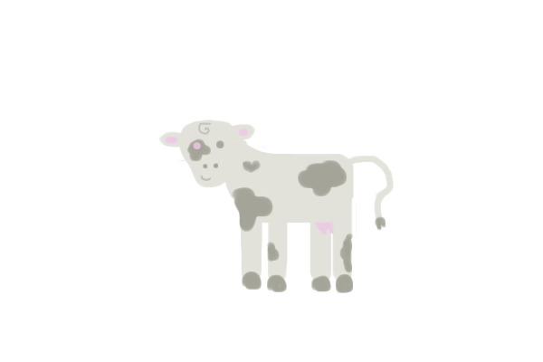 nadine.´s derpy animal adoptables: cow