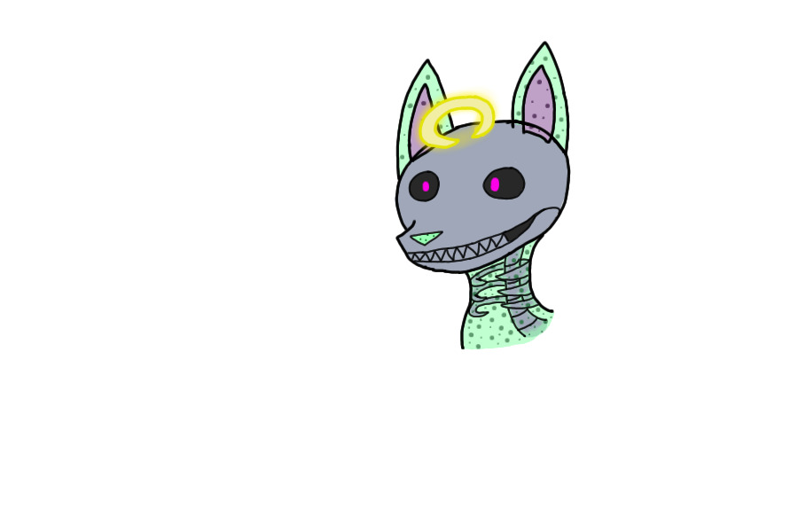Drew my skelecat