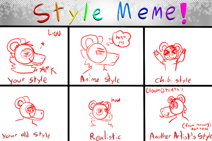 style meme thing