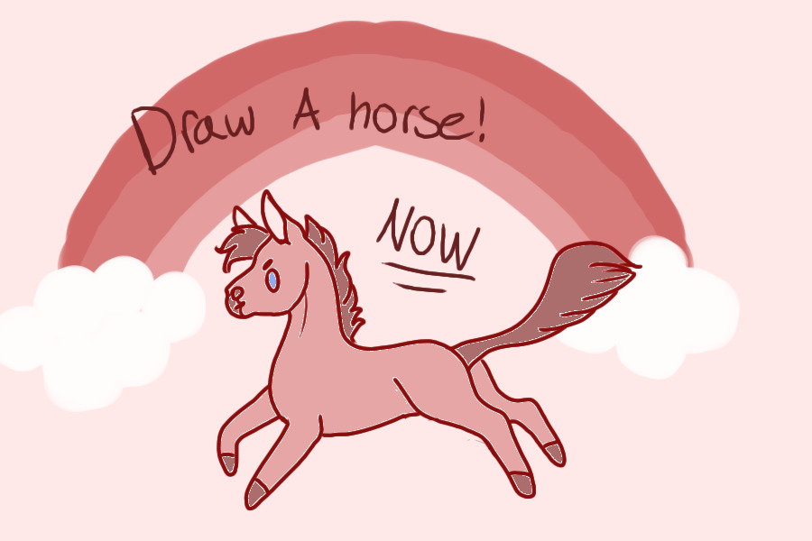 Lets draw horses!