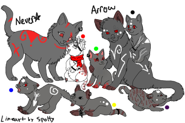 NeverStar and Arrow's family