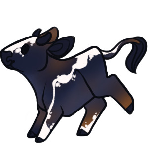 cow doodle