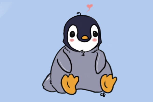 Penguin editable!