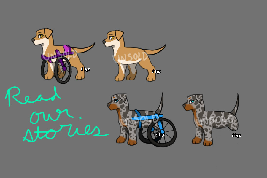 Wheelchair Dogs OTA [1/2 OPEN]