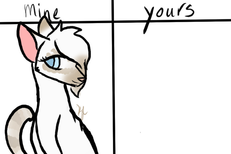 Mine v yours featuring Snowpaw