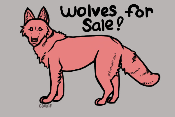 Wolf Designs for sale here!