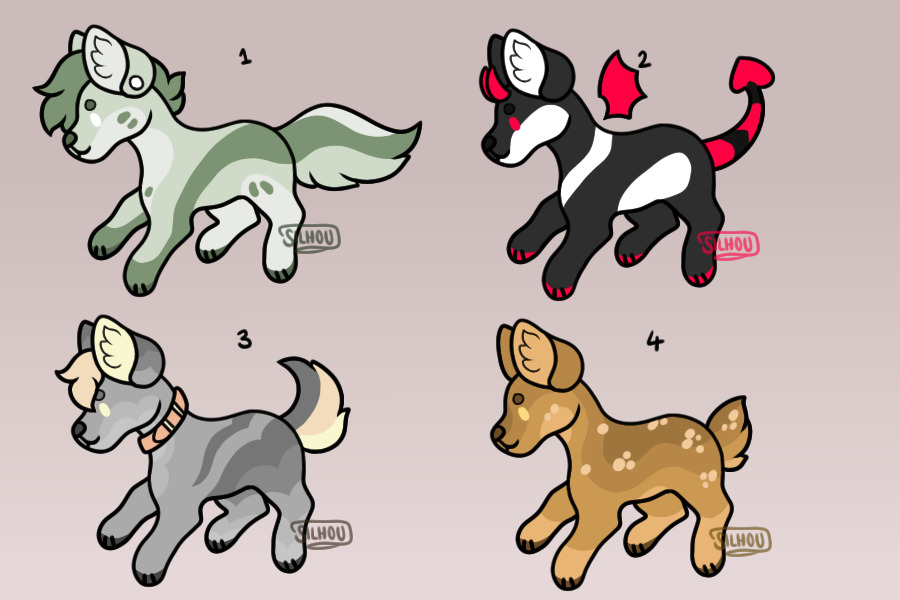 Canine Adopts #6 (4/4 OPEN)