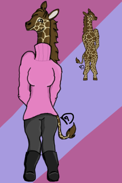 giraffe anthro adopt