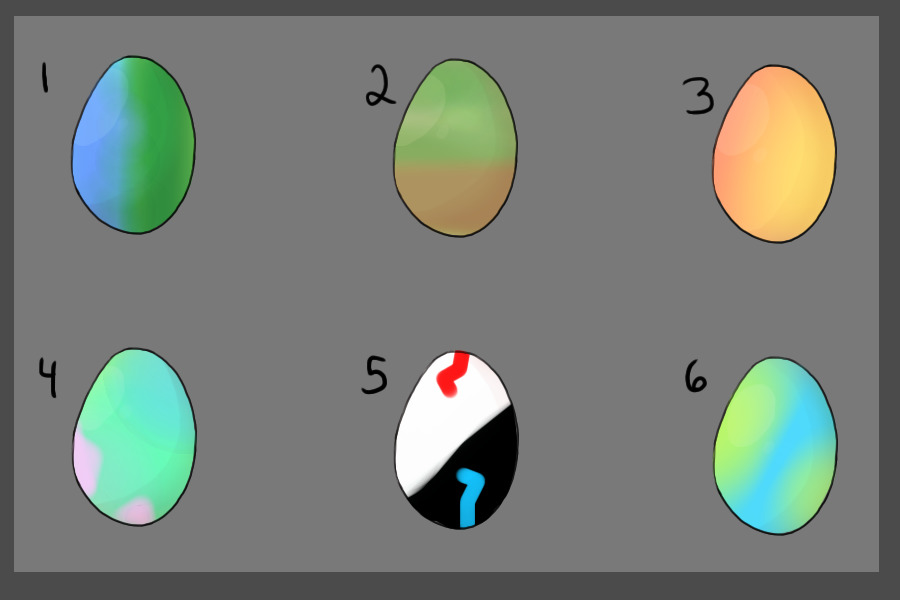 Egg adopts! 10 C$ each-