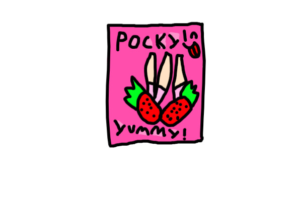 strawberry pocky