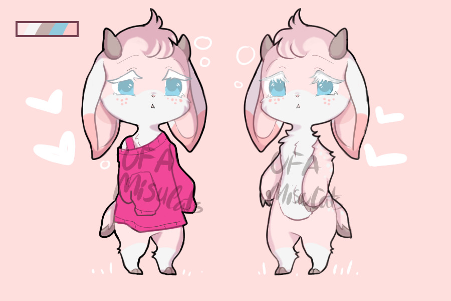 Cute Pink Goat (CLOSED)