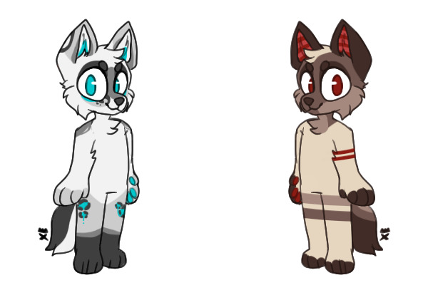 Anthro Oscar & Miki