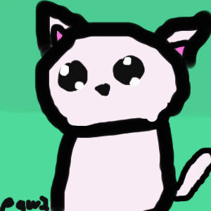 Editable mini cat avatar