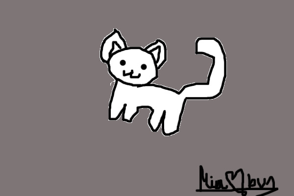 Poorly drawn cat lines free to use/colour