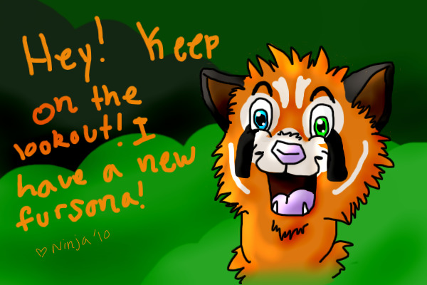I have a new furry!