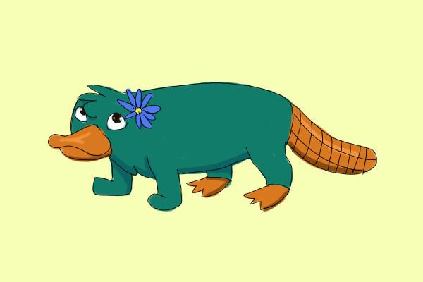 It's just a platypus