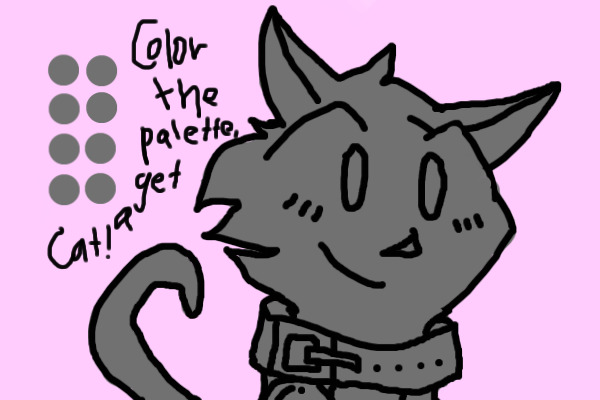 color the palette, get a cat!