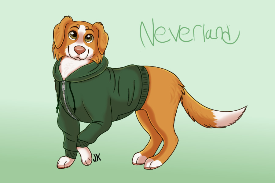 Hoodie Dog: Neverland