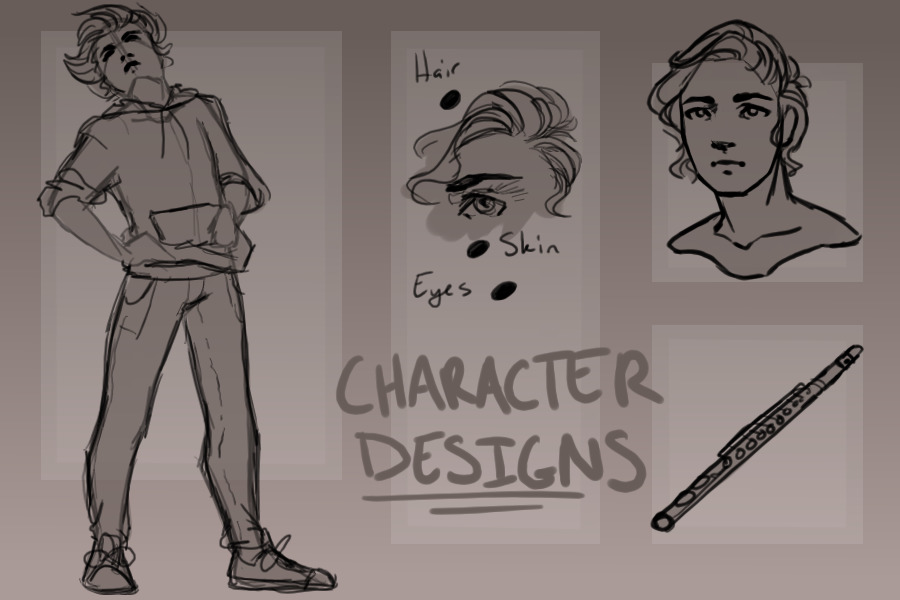 Addy's Character Designs
